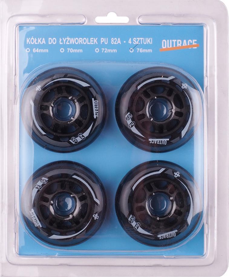 Outrace Kółka do łyżworolek Outrace 76 mm