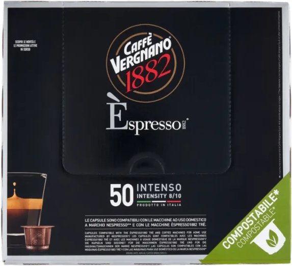 Caffe Vergnano Kawa w kapsułkach Caffe Intenso 50szt -