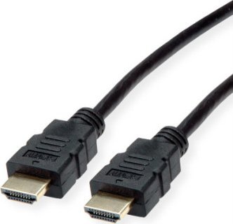 Kabel Roline Kabel ROLINE HDMI High Speed z Ethernet, TPE, czarny, 1 m