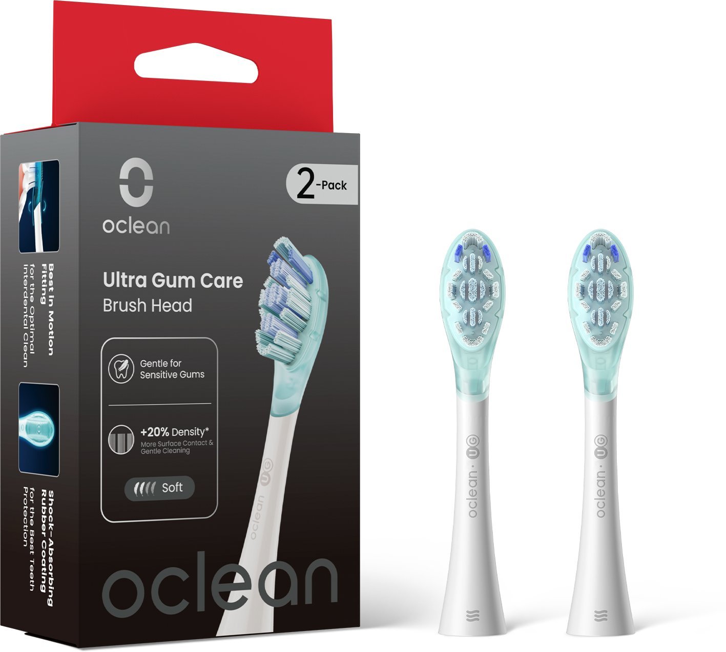 Końcówka Oclean Końcówki Ultra Gum Care 2szt.