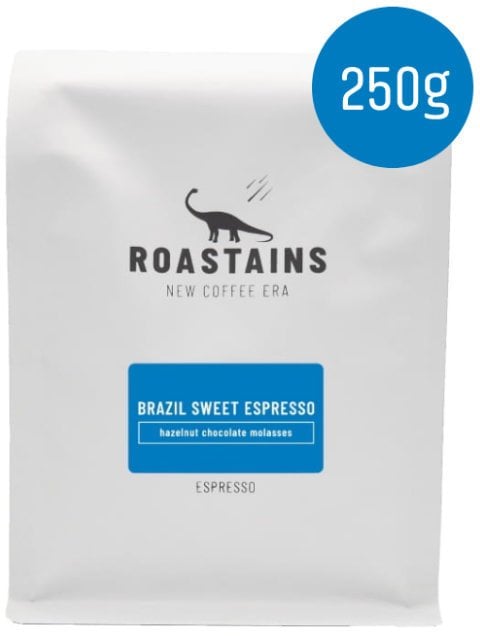 Kawa ziarnista Roastains Kawa ziarnista Brazylia Sweet Espresso 250g
