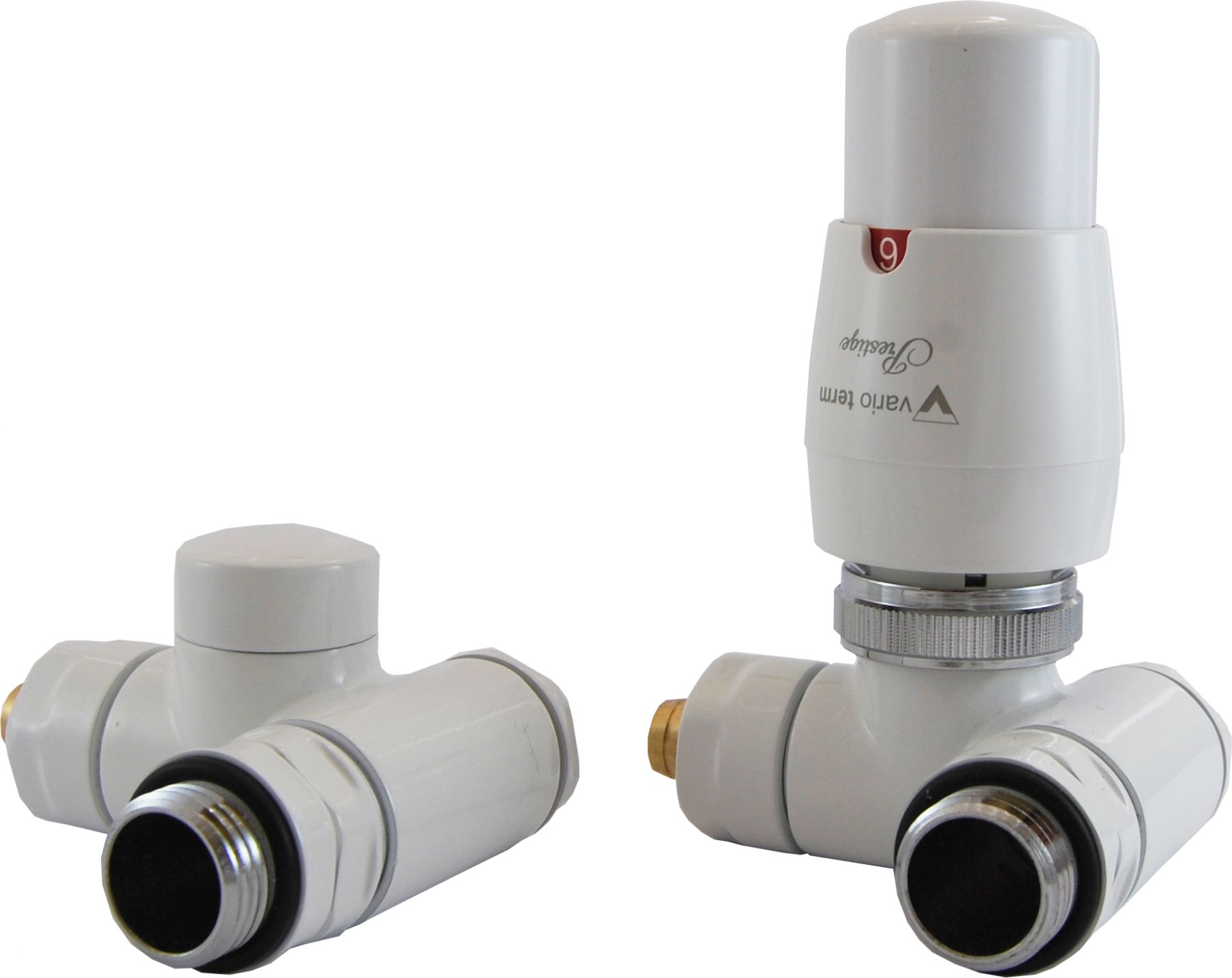 Varioterm Zestaw grzejnikowy Integra prawy biały (IGS0206CFK/P)