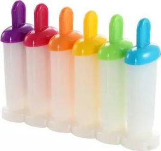 Tescoma Foremki do Lodów na Patyku Mrożonych Deserów 6 szt. Wielokolorowe uniwersalny