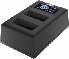 Ładowarka do aparatu Newell Ładowarka dwukanałowa Newell FDL-USB-C do akumulatorów LP-E12