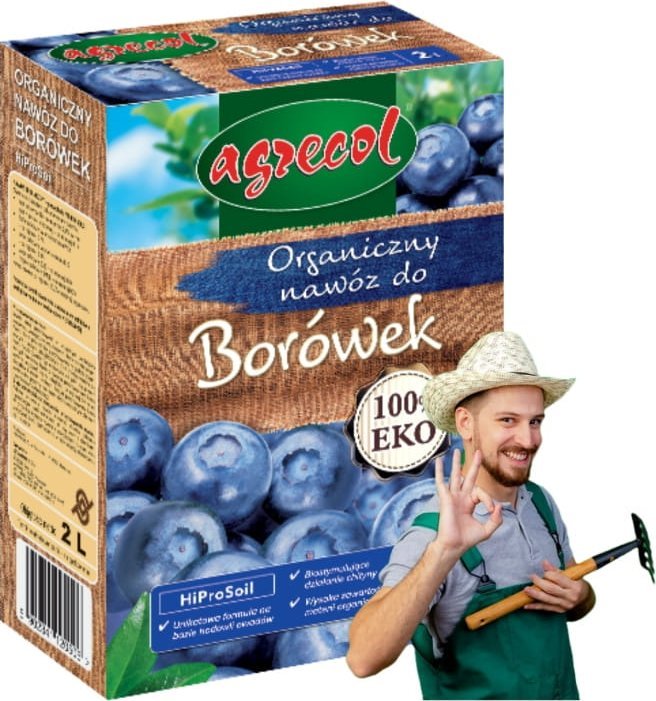 Nawóz organiczny do borówek i roślin jagodowych 2L HiProSoil