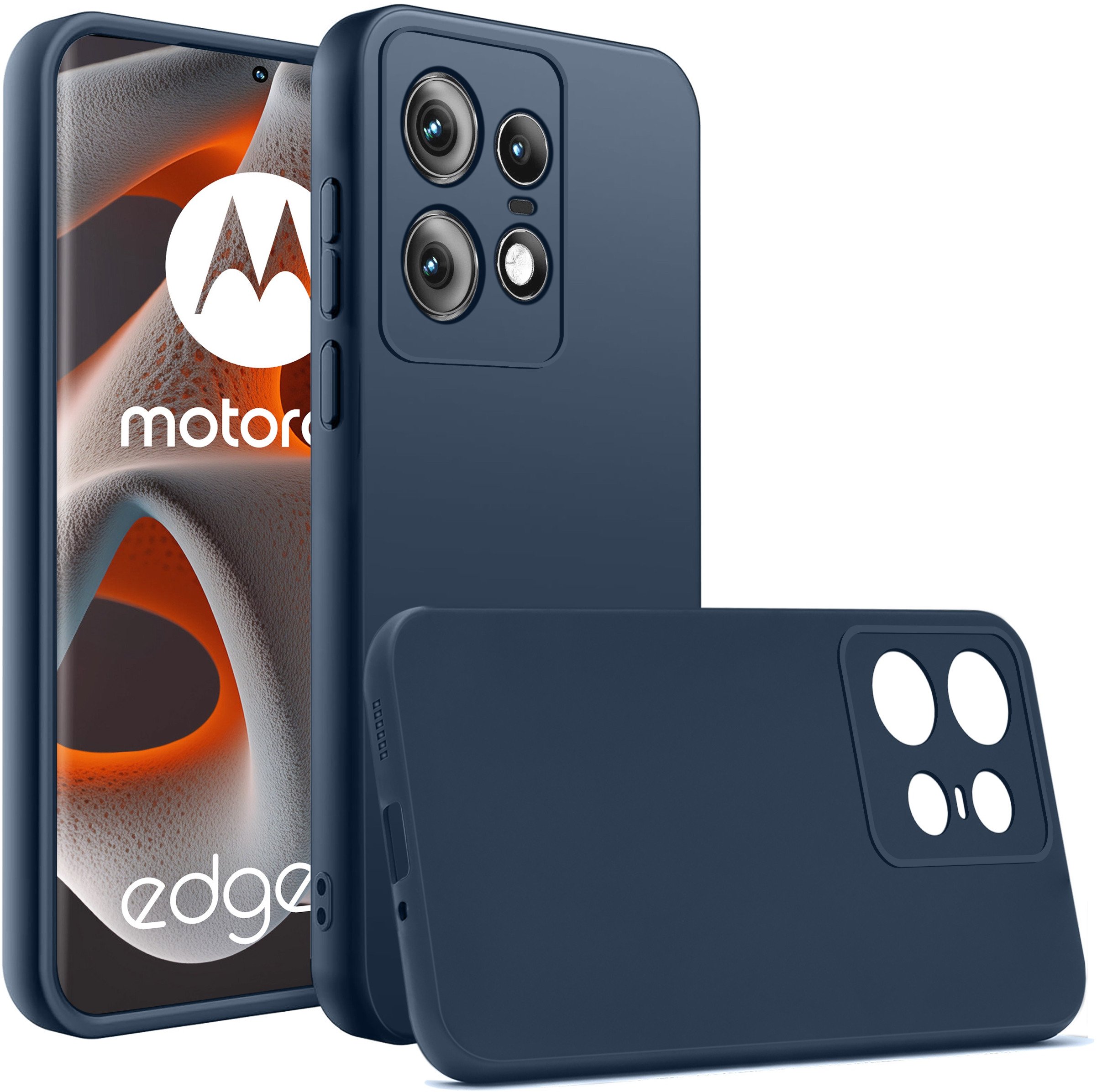 Etui do Motorola EDGE 50 Pro silikonowe MATOWE