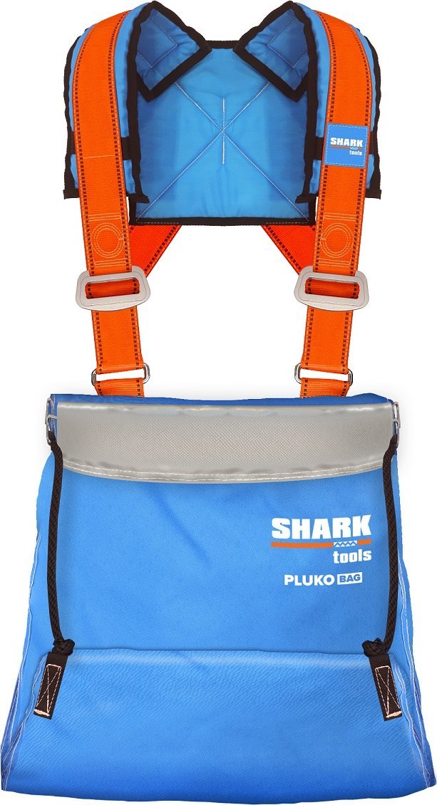 Pluko Bag z szelkami (Shark) 15-18kg - pojemnik do zbioru owoców i warzyw