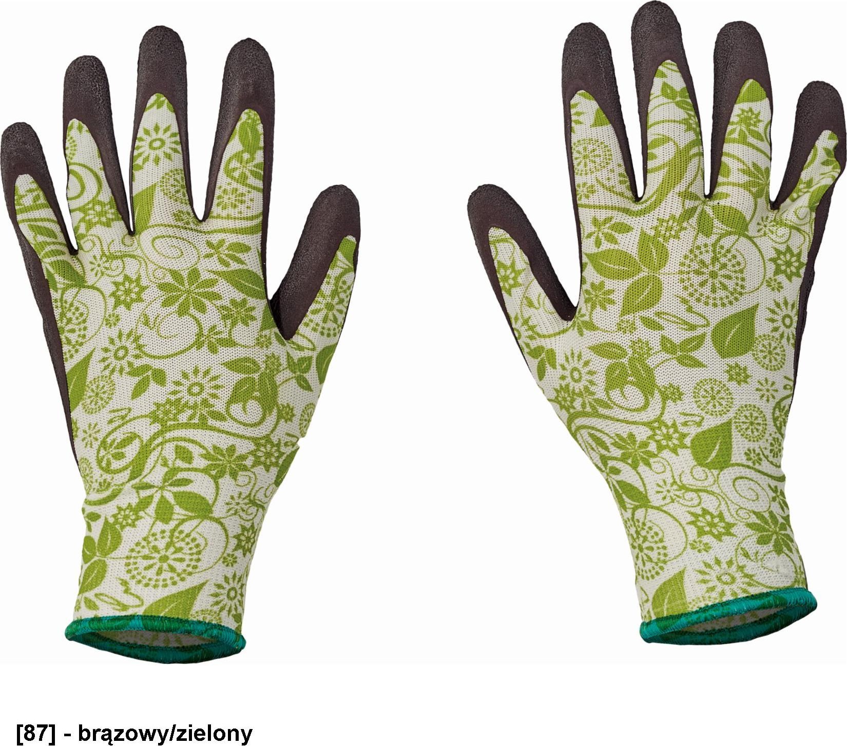 CERVA PINTAIL - rękawice mechaniczne powlekane 8