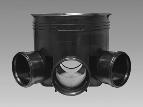 Wavin Kineta kanalizacyjna 400x160 zbiorcza do rury trzonowej karbonowej (3011427000)