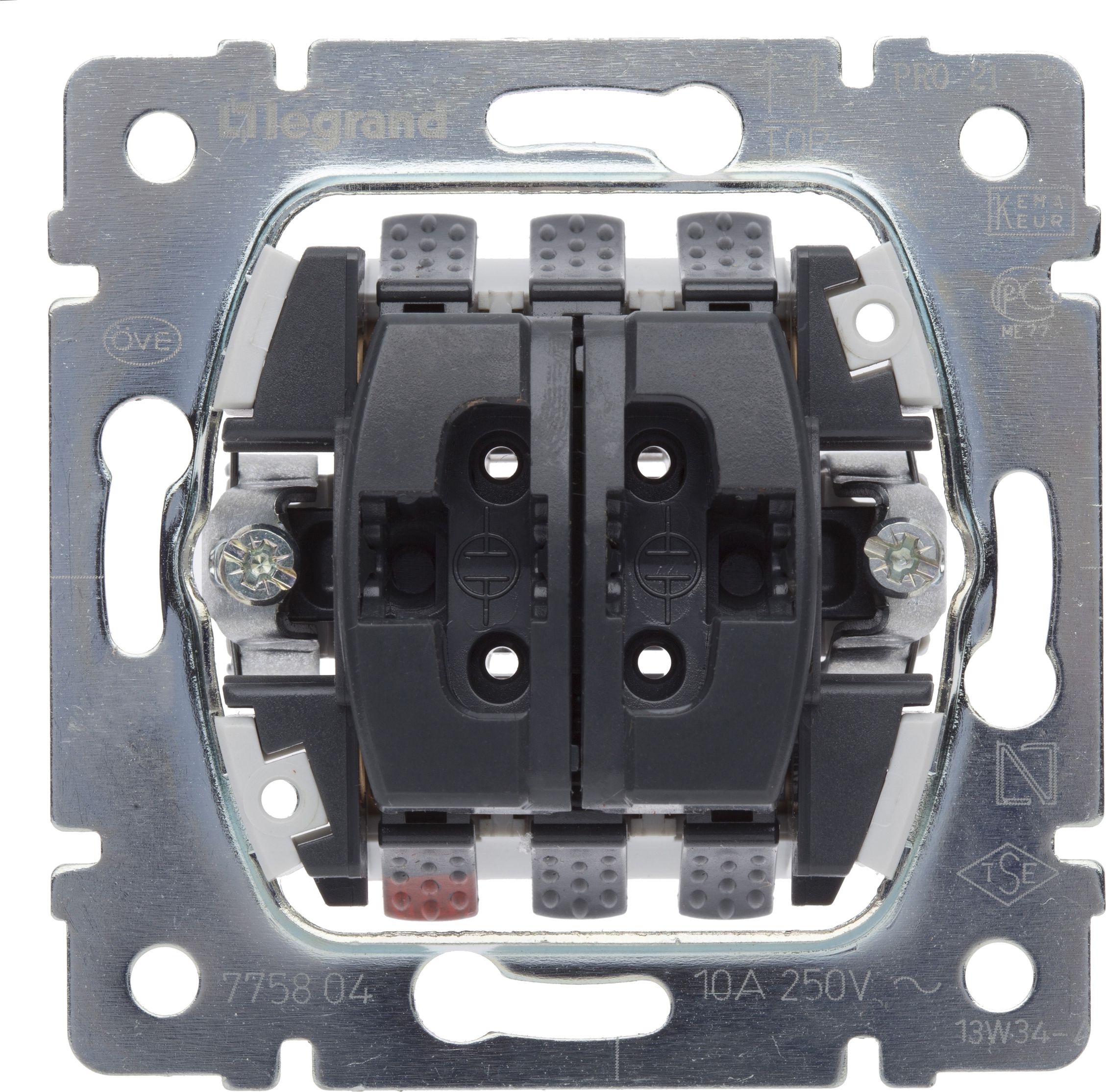 Legrand Łącznik podtynkowy sterowania rolet blokada mechaniczna mechanizm Sistena Life - 775804