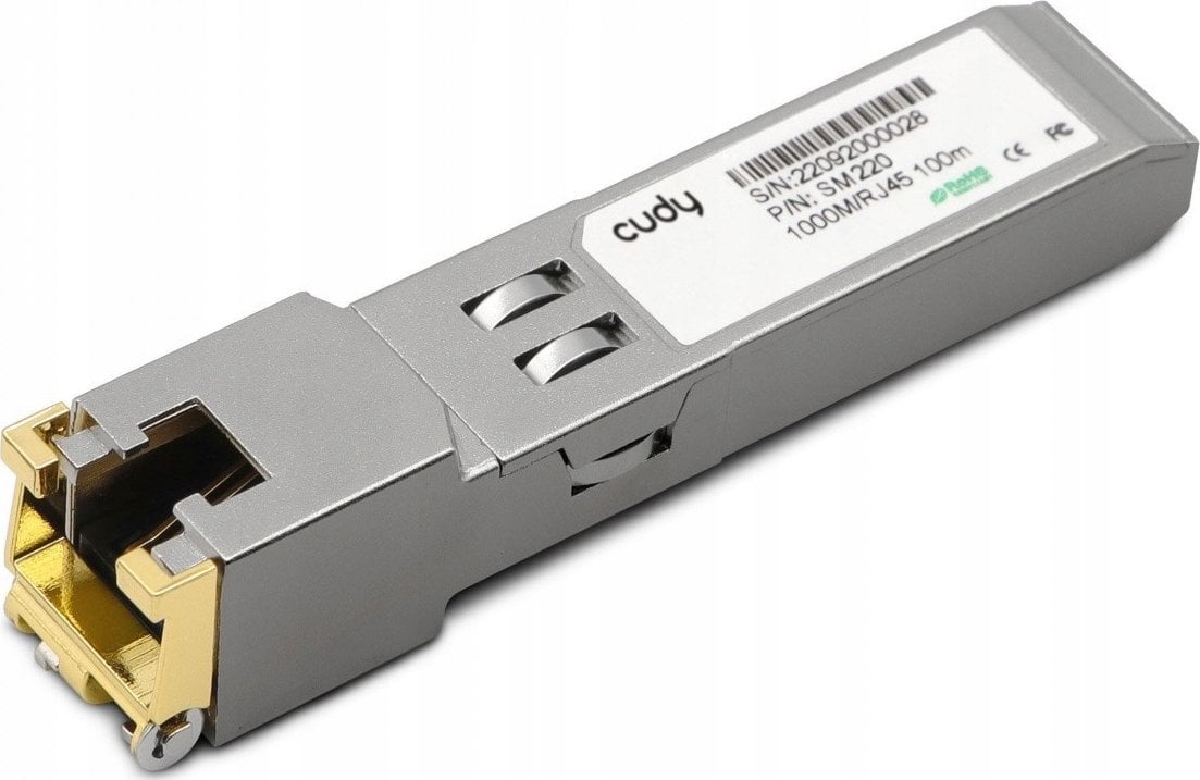 Moduł SFP Cudy Moduł SFP to RJ-45 Gigabit SM220 SFP