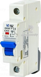 LCTec Wyłącznik nadprądowy C 63A 1P EBS LC-Tec
