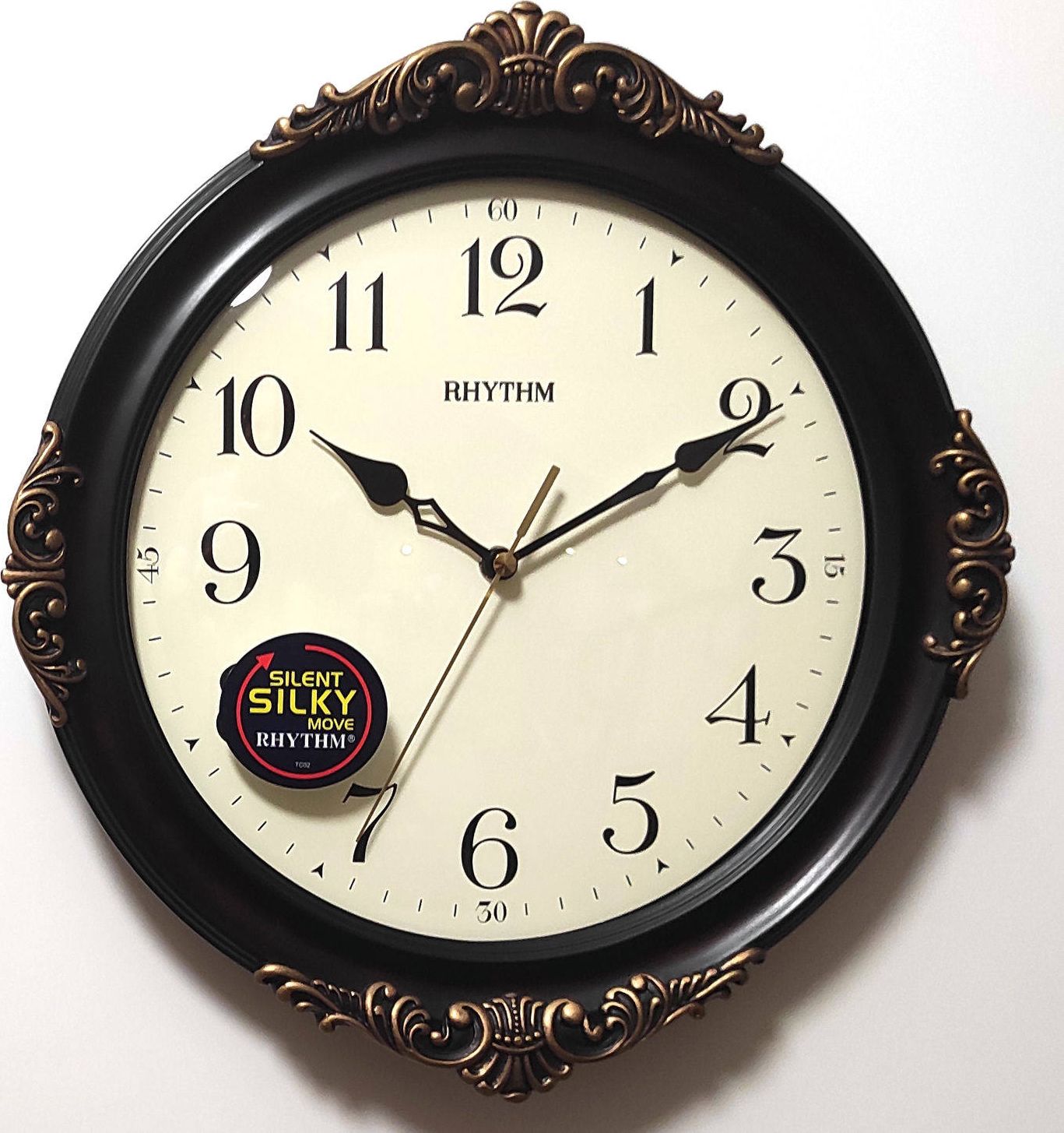 RHYTHM Zegar ścienny Rhythm CMG433NR06 33 cm