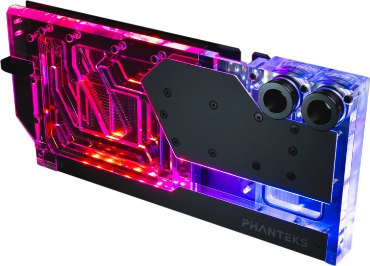 Phanteks PHANTEKS Glacier Ez-Fit G40 RTX 4090 Asus GPU Wasserkhler, D-RGB - schwarz