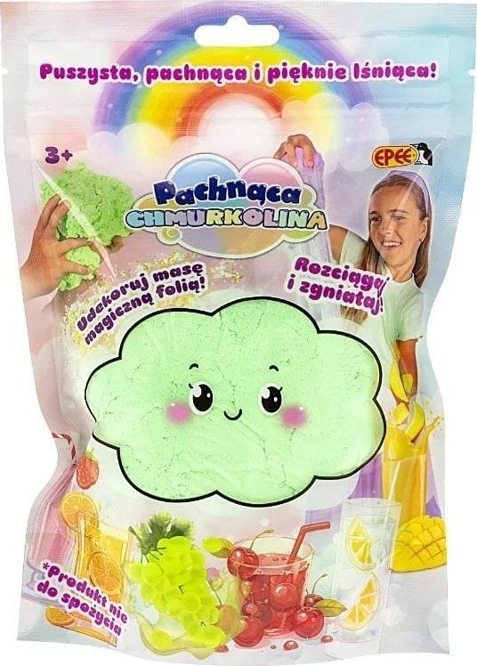 Chmurkolina pachnąca z magiczną folią zielona