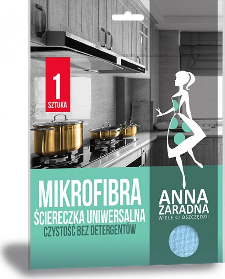 Anna Zaradna ŚCIERECZKA MIKROFIBRA UNIWERSALNA NIEBIESKA