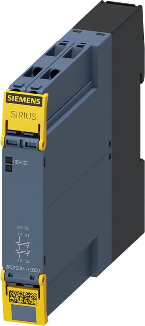 Siemens Przekaźnik sprzęgający bezpieczeństwa styki 1Z+1R szerokość 175mm 24V DC pr 3RQ1200-1EB00