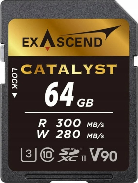 Karta ExAscend Karta pamięci ExAscend Catalyst UHS-II V90 64GB