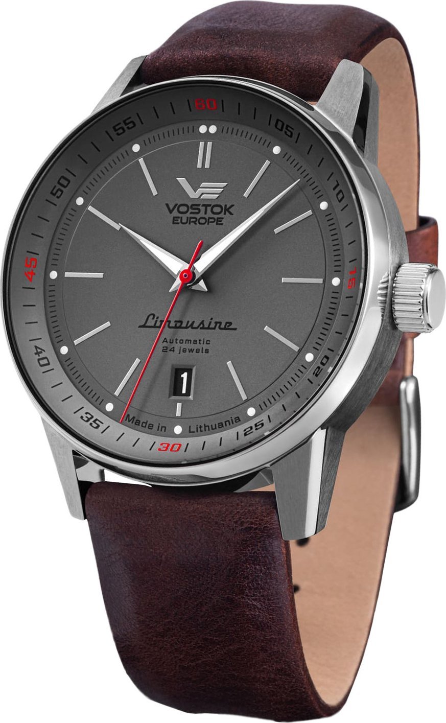 Zegarek Vostok Europe Zegarek męski Vostok Europe NH35A-560A688 brązowy