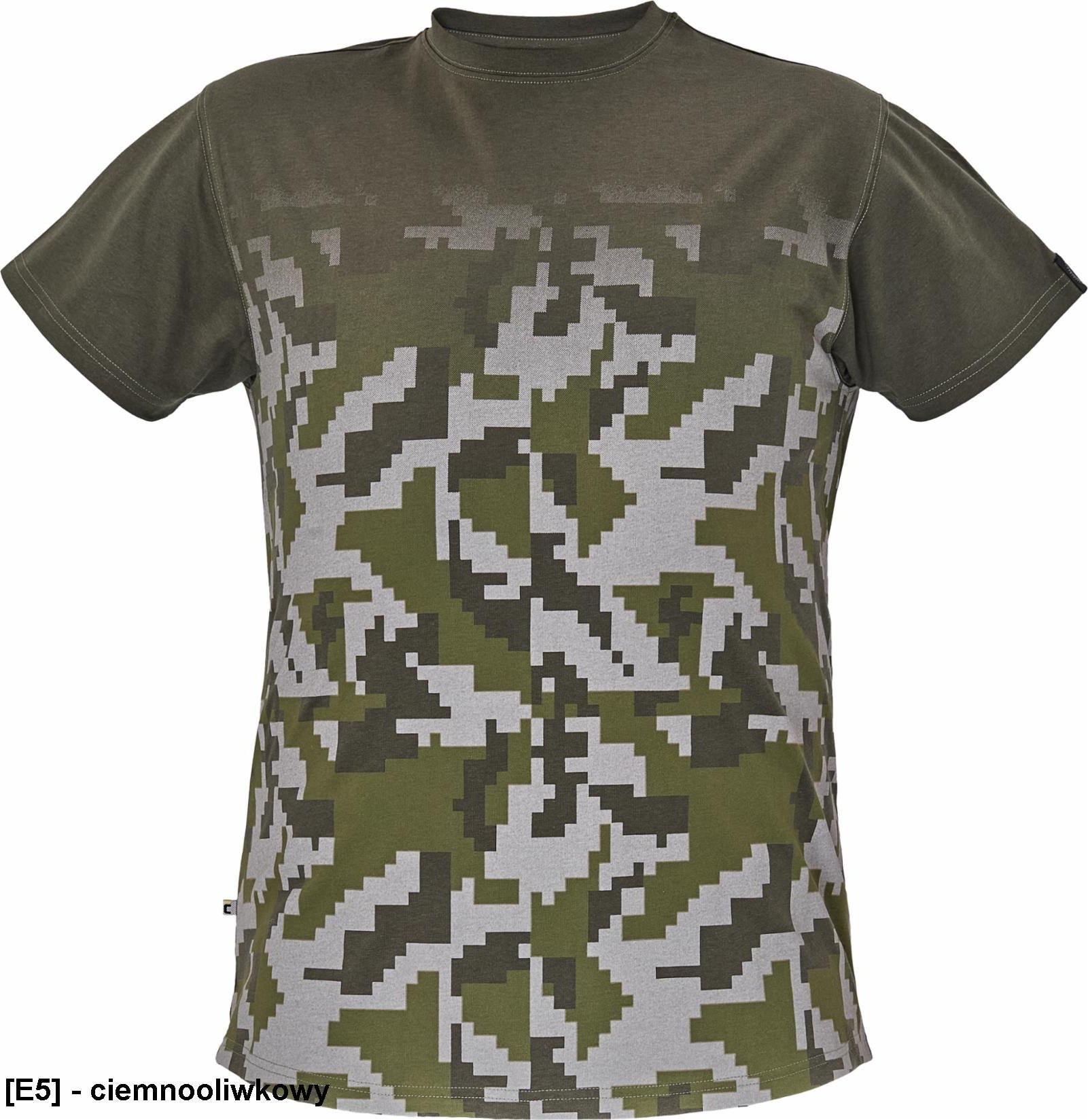 CERVA NEURUM - t-shirt - ciemnooliwkowy M