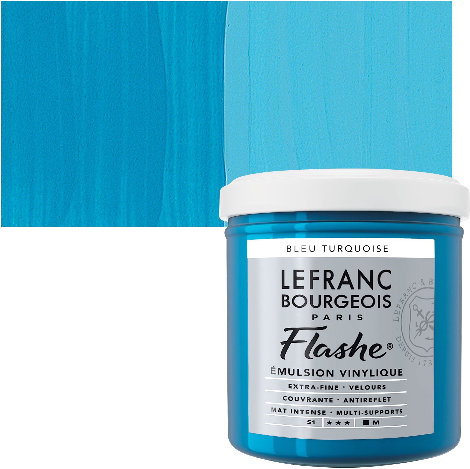 Flashe Acrylic 125ml Turquoise Blue 050