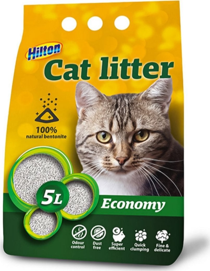 Żwirek dla kota Hilton Bezzapachowy 5 l