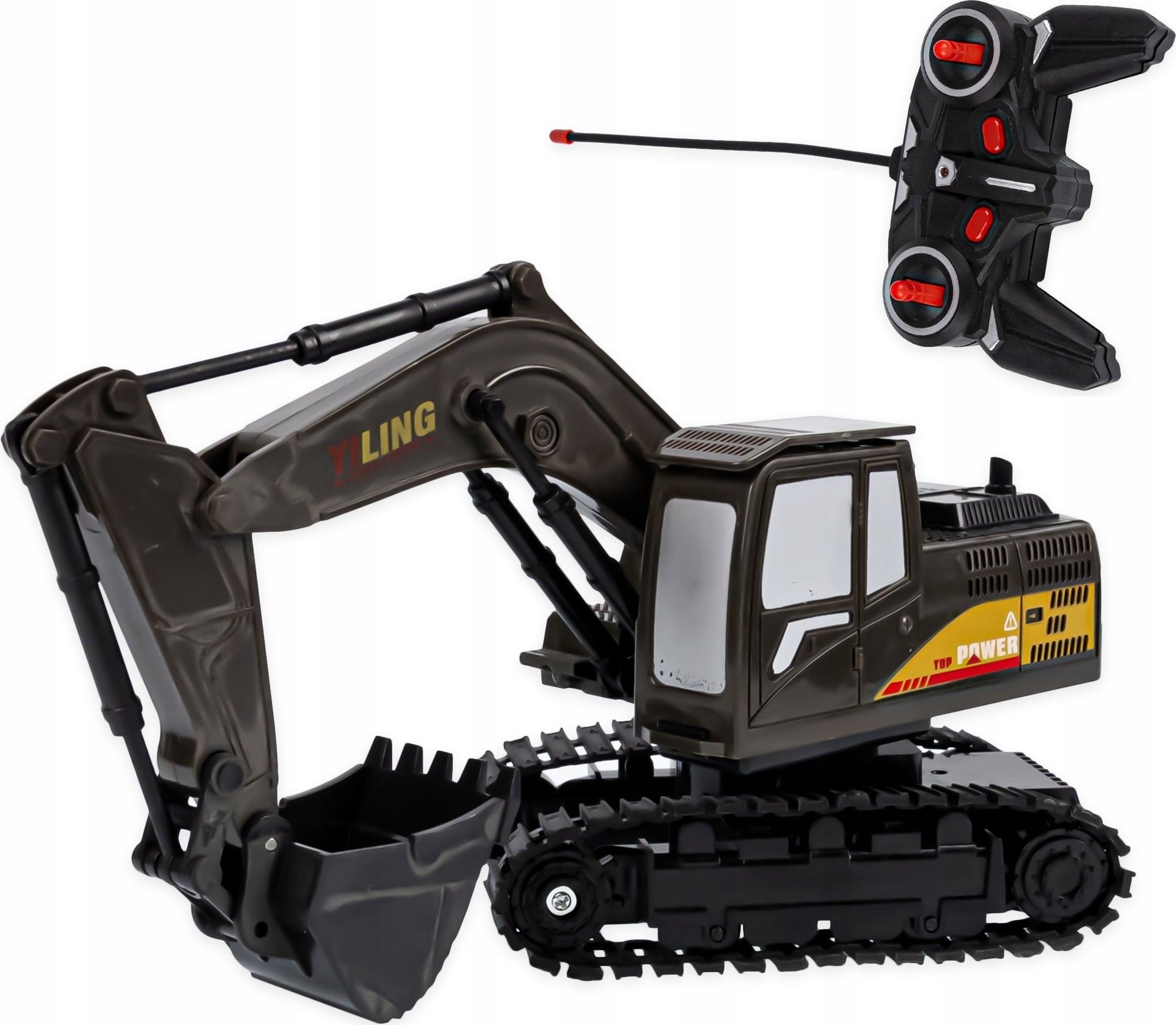 AIG Zdalnie Sterowana Duża Koparka Spychacz Na Pilot