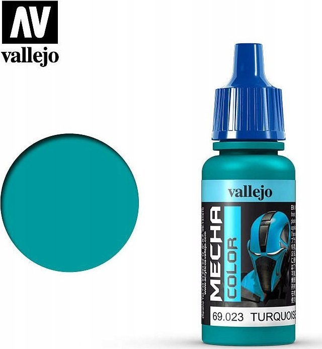 Vallejo Vallejo: 69.023 - Mecha Color - Turquoise (17 ml)
