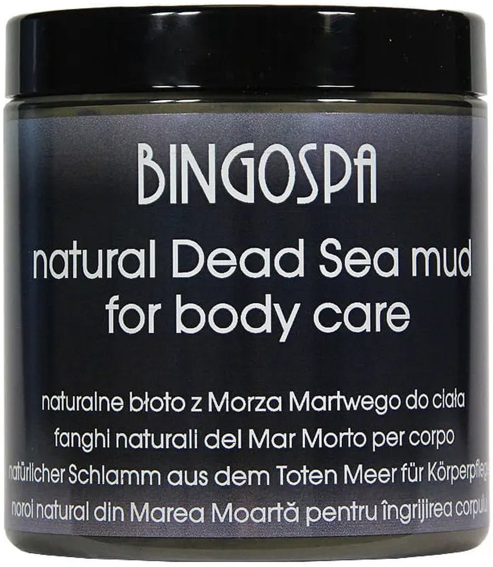 BINGOSPA Karnalitowe Czarne Błoto 100 % z Morza Martwego 300g