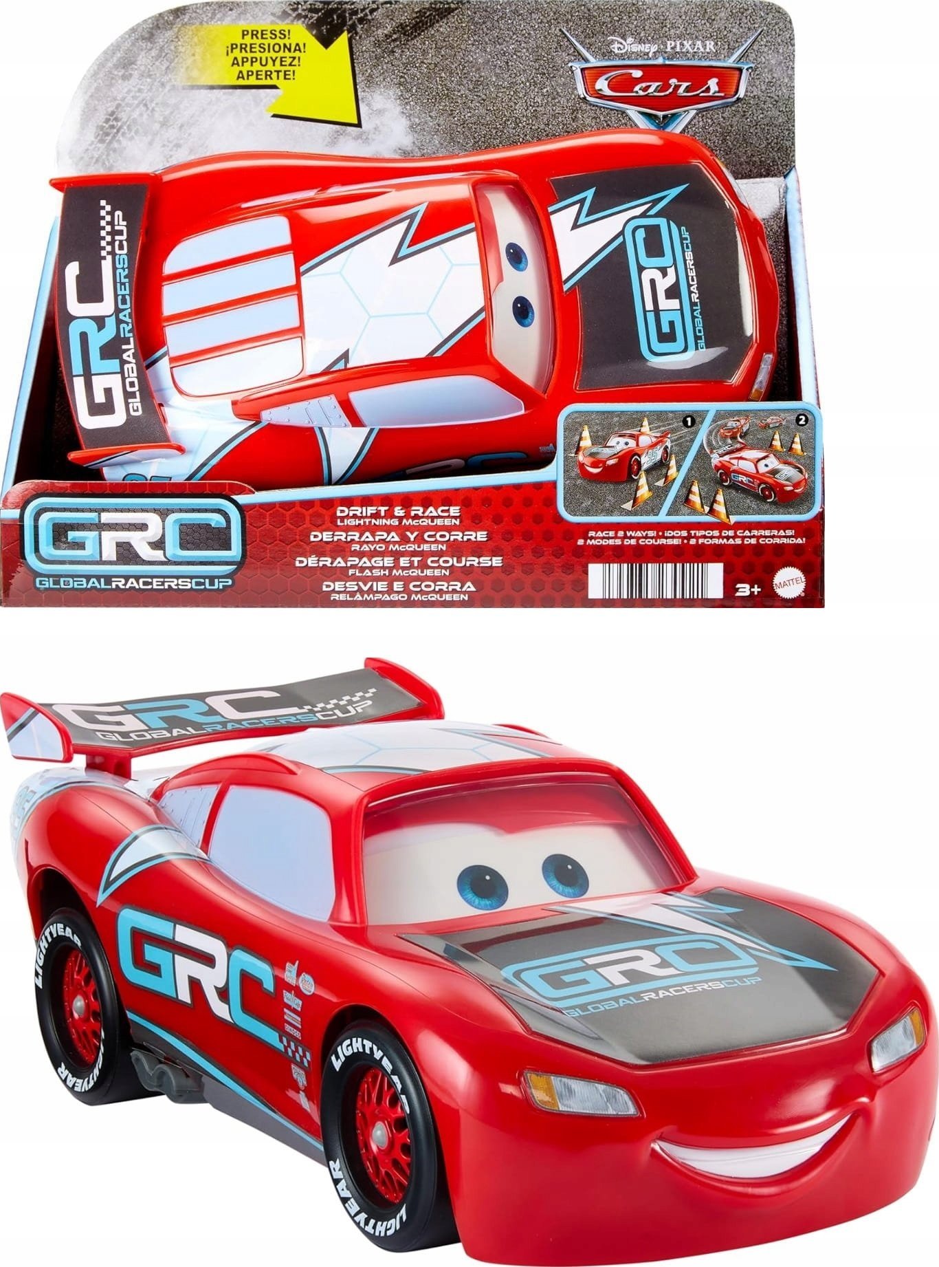 Mattel CARS drifteris „Makvynas“