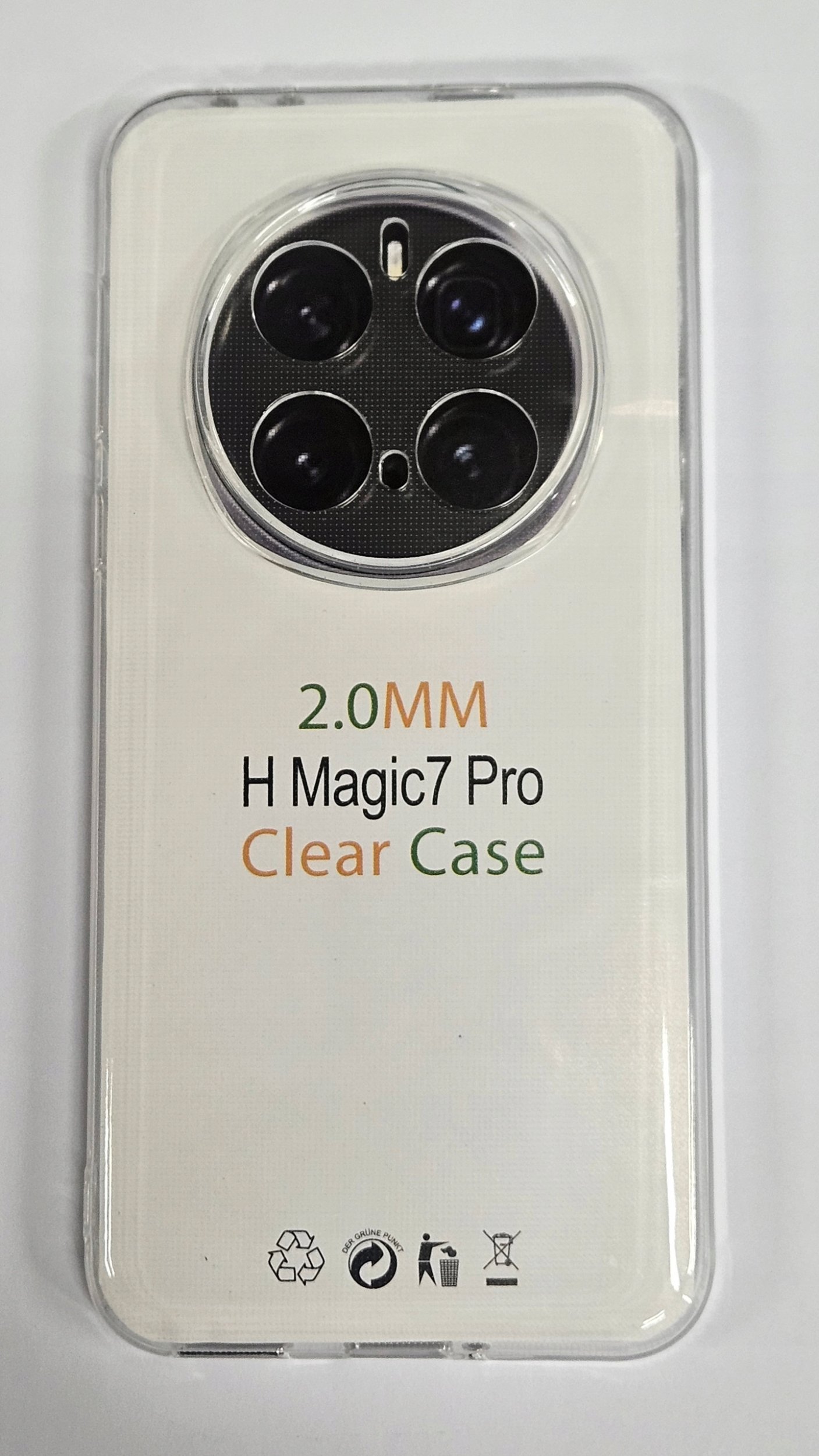 Futerał CLEAR CASE 2 mm do HONOR MAGIC 7 Pro (camera protection) transparentny