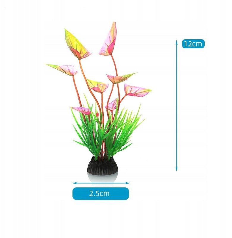 ROŚLINY AKWARIOWE Roślinka SZTUCZNA do AKWARIUM 24