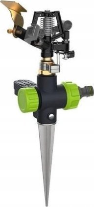 Stalco Zraszacz pulsacyjny metalowy na szpilce do ogrodu
