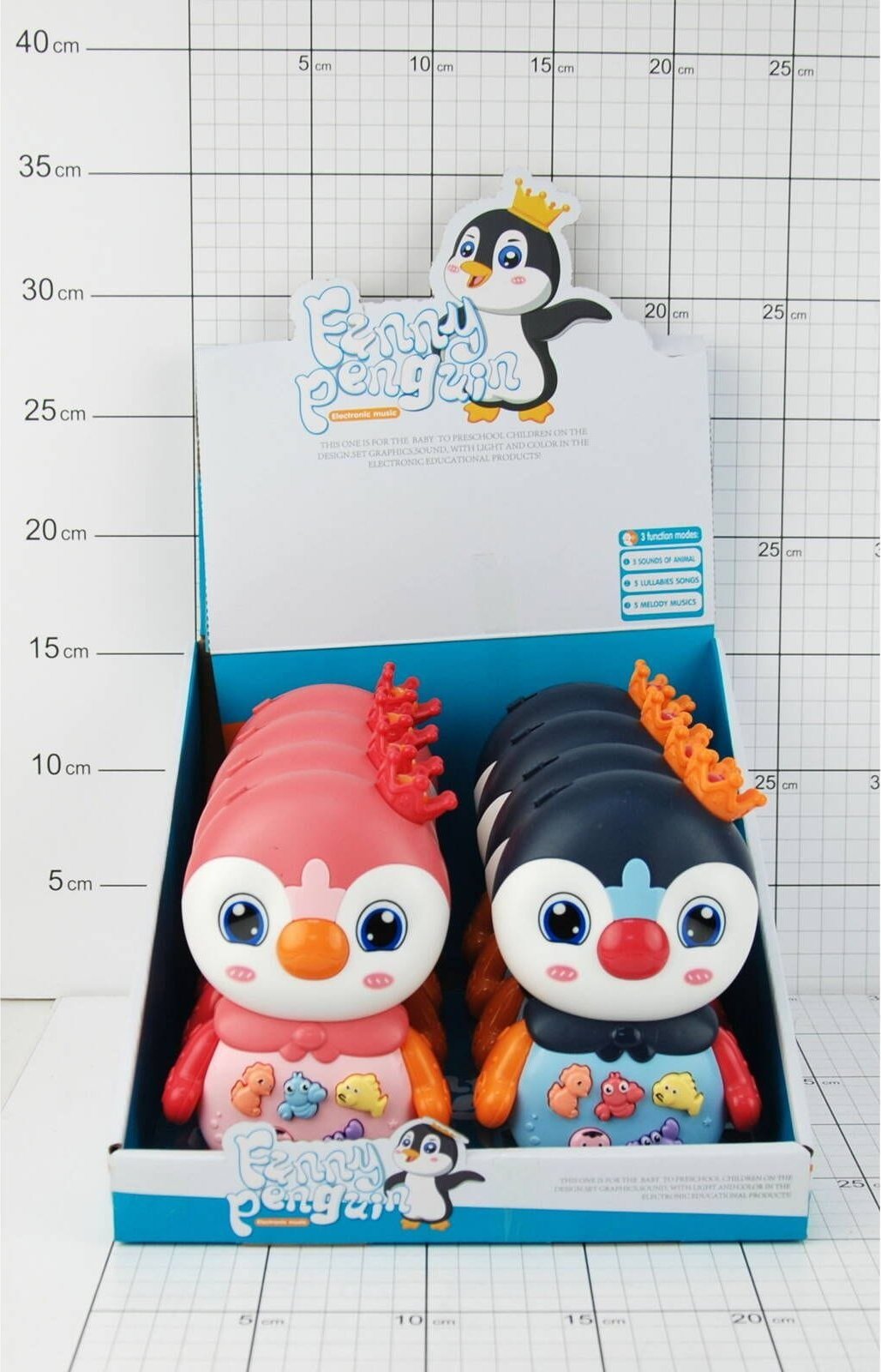 Dromader PINGWIN Z DŹWIĘKAMI 1 SZT.