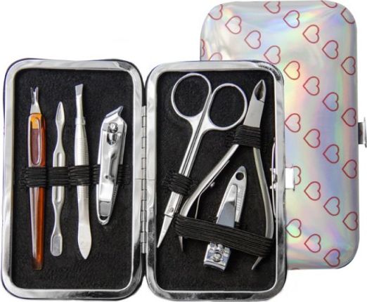 Donegal KOMPLET do manicure (2427) 7-elementowy 1op.