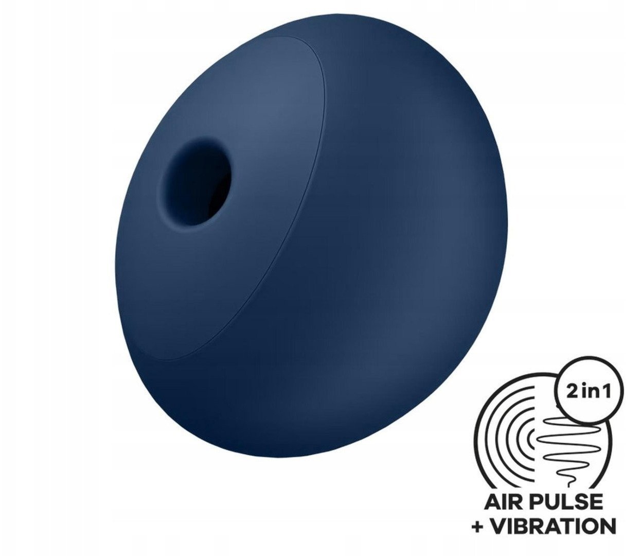 SATISFYER_Air Power 4 ciśnieniowy stymulator łechtaczki Navy