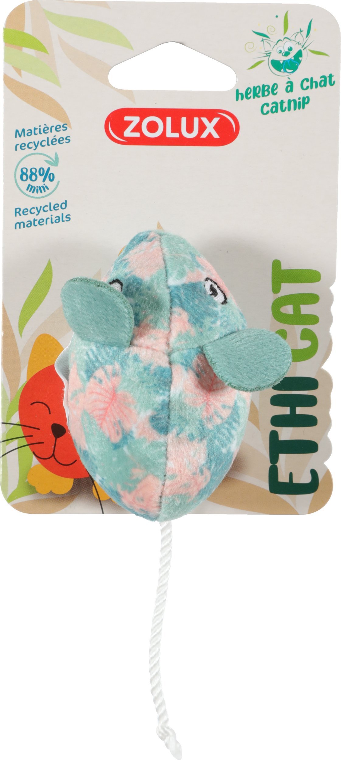 ETHICAT CAT TOY LEAVE MOUSE