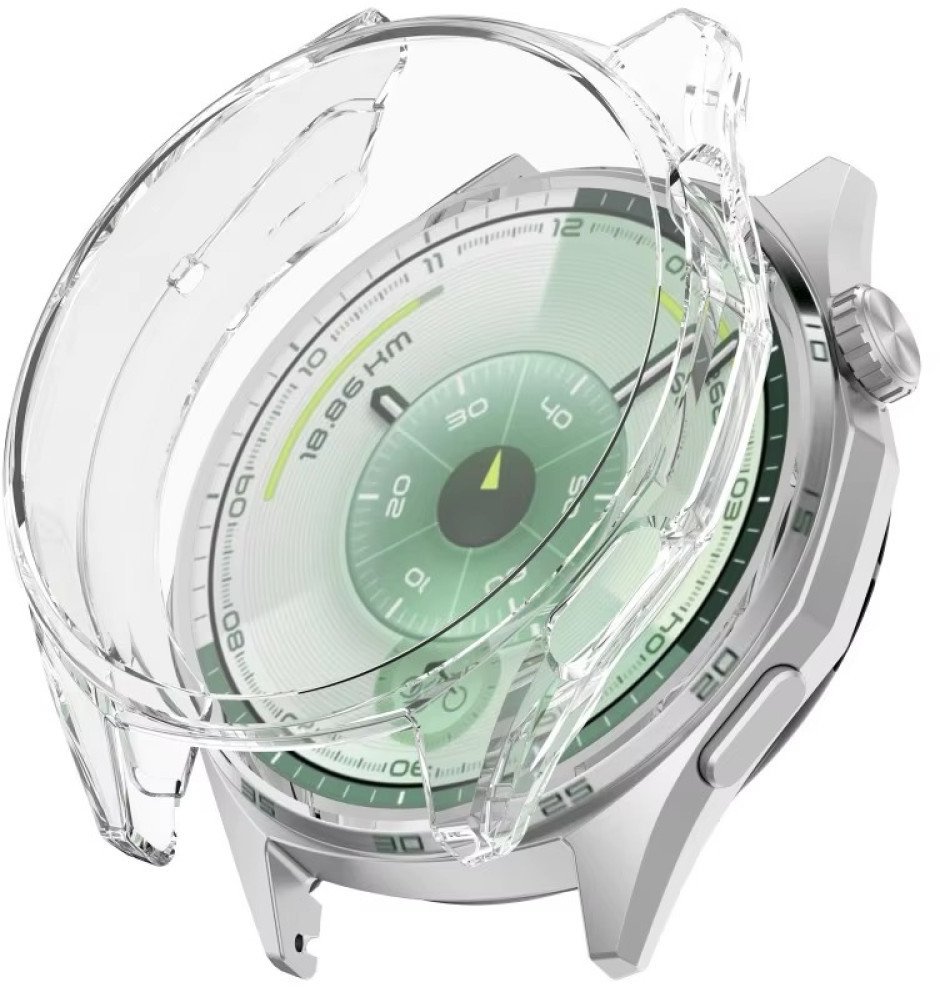 SILIKONOWE ETUI DO HUAWEI WATCH GT 6 46MM BEZBARWNE