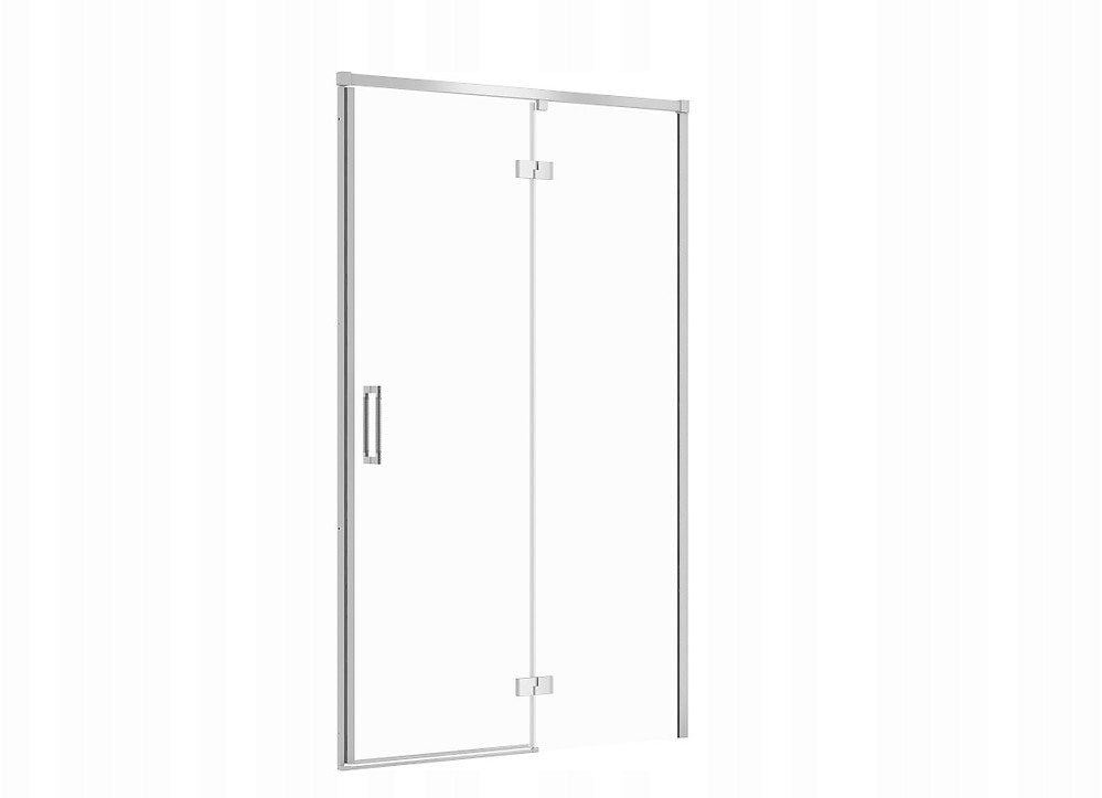 Cersanit (drzwi do kabin) DRZWI NA ZAWIASACH KABINY PRYSZNICOWEJ LARGA CHROM 120X195 PRAWE TRANS (S932-118)