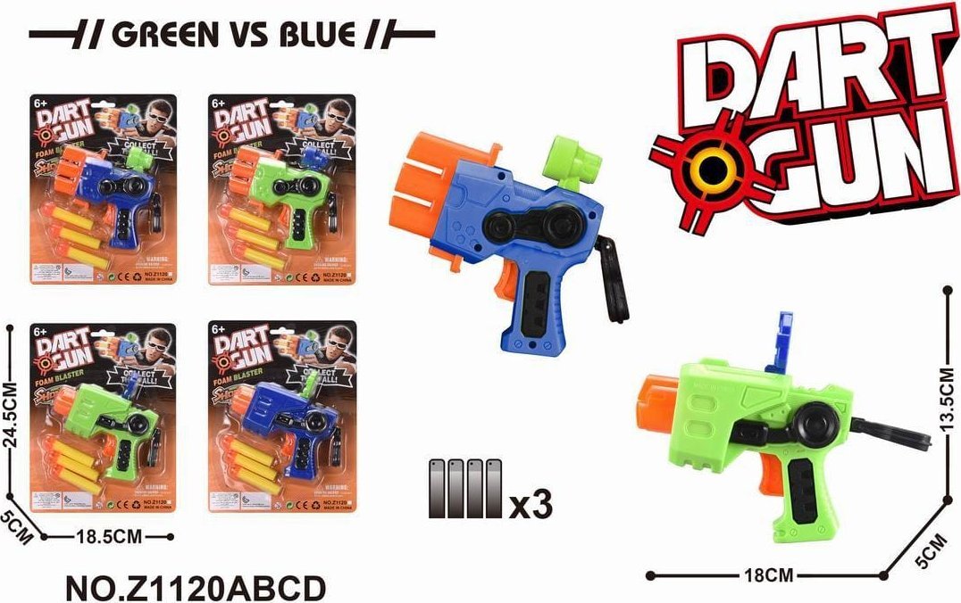 Pistolet do darta Z1120ABCD