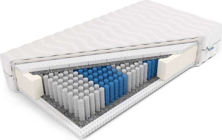 Frankhauer Materac HERAKLES 160x200 kieszeniowy z lateksem multipocket Frankhauer