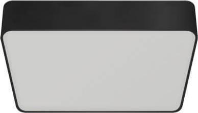 Lampa sufitowa IDEUS Plafon LAMPA sufitowa TOTEM LED D 03930 Ideus metalowa OPRAWA kwadratowa LED 24W 4000K plafoniera minimalistyczna czarna