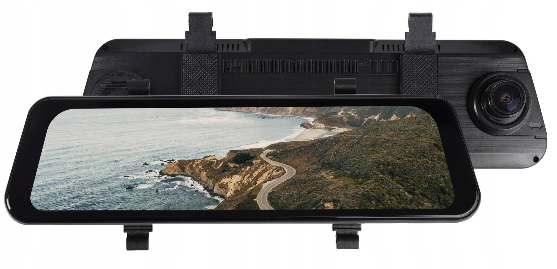 Wideorejestrator samochodowy Prido X8 GPS + tylna kamera