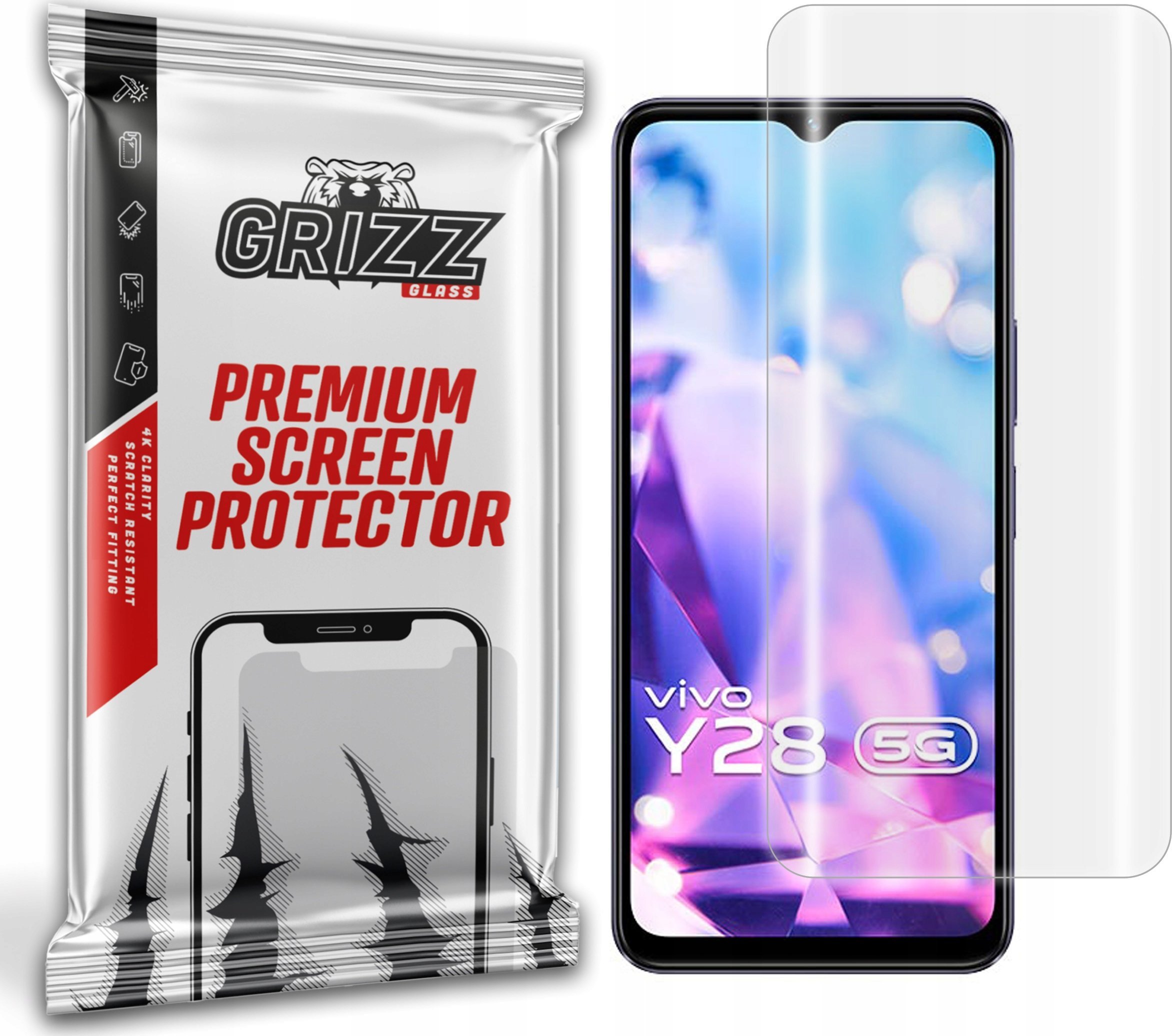 GrizzGlass Folia hydrożelowa GrizzGlass Hydrofilm do Vivo Y28