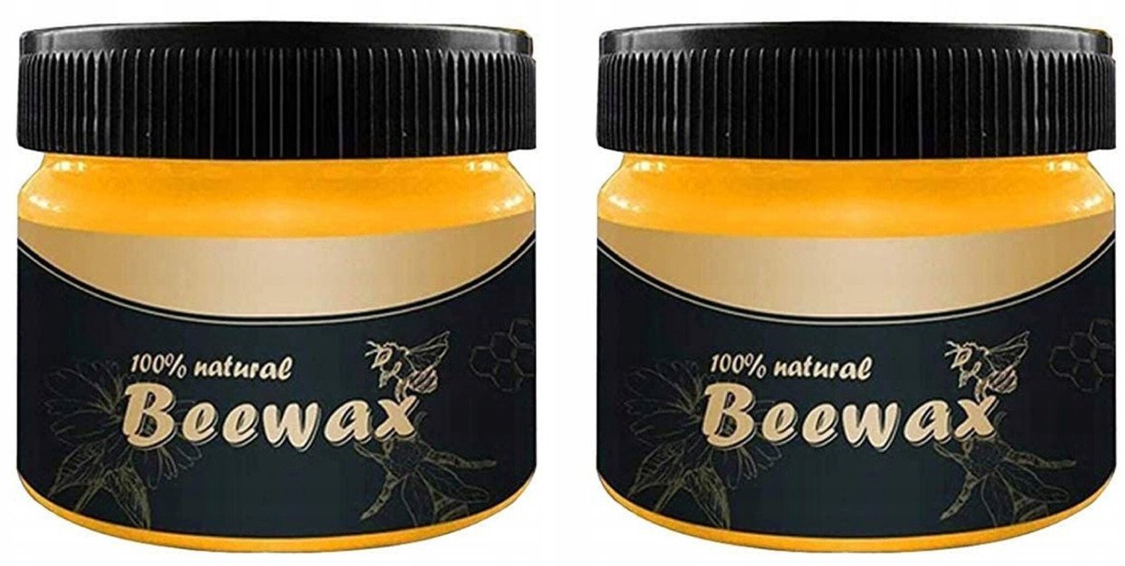 Zestaw 2x Beewax WOSK PSZCZELI DO POLEROWANIA DREWNA