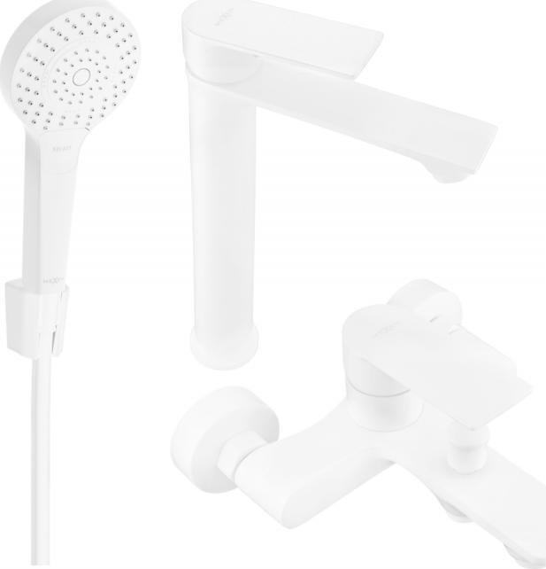 Bateria wannowa Mexen Mexen Royo R05 zestaw wannowy, biały - 72213R05-20