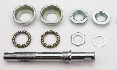 XMX Oś mechanizmu korbowego Thomson/ miski wbijane 40mm,łożyska, oś na klin/Turing,składak/ Uniwersalny