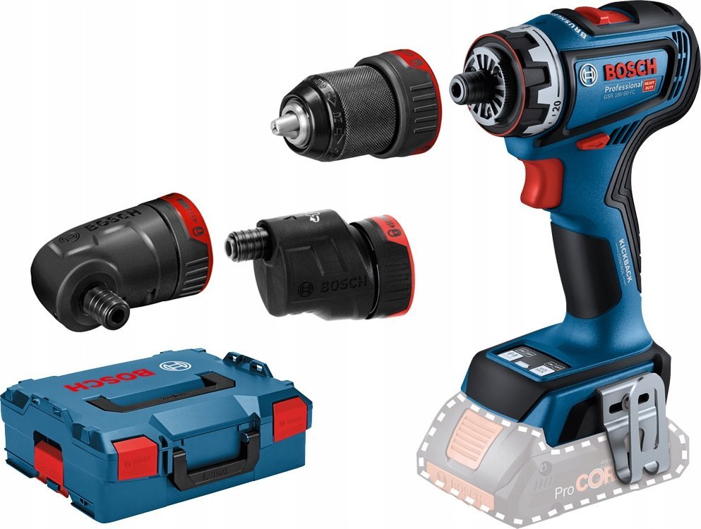 Bosch BOSCH. GSR 18V-90 FC SOLO SCREWDRIVER 3xGFA LB