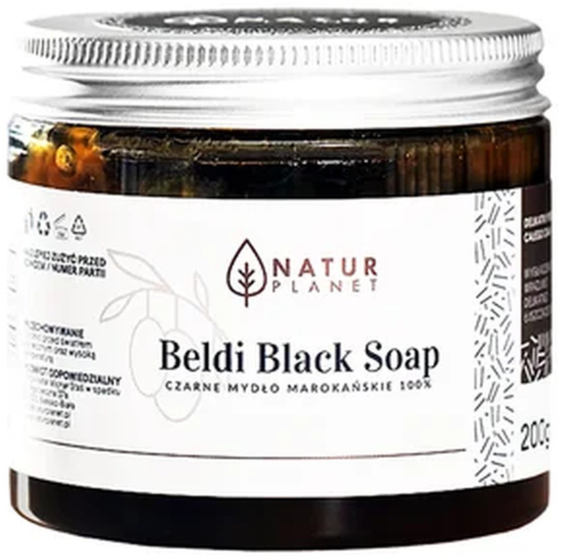 Natur Planet Czarne mydło marokańskie 200ml