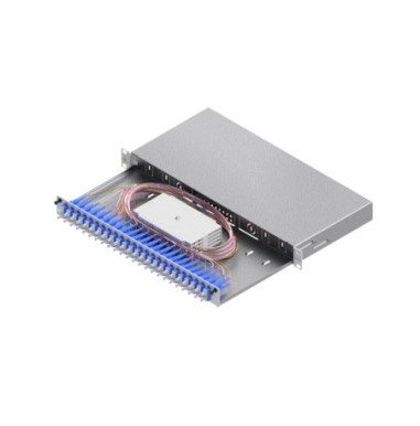 Obudowa FO Splice, klasa C 19 1U, 24 porty, 24x SC-Duplex, OS2